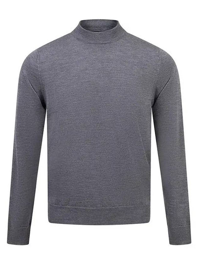 Korman Knit Top Mid Grey Melange - J.LINDEBERG - BALAAN 2