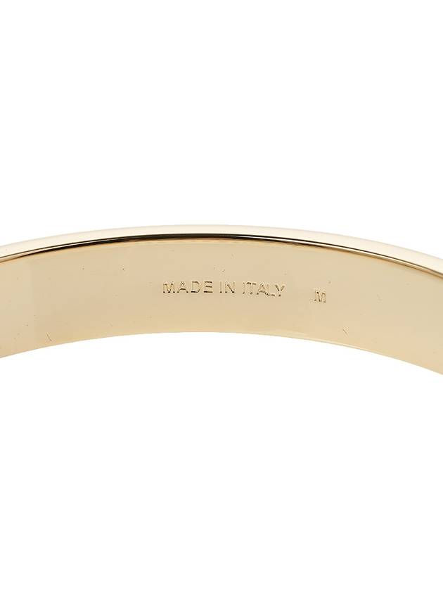 Enamel Metal Bracelet Black - MIU MIU - BALAAN 8