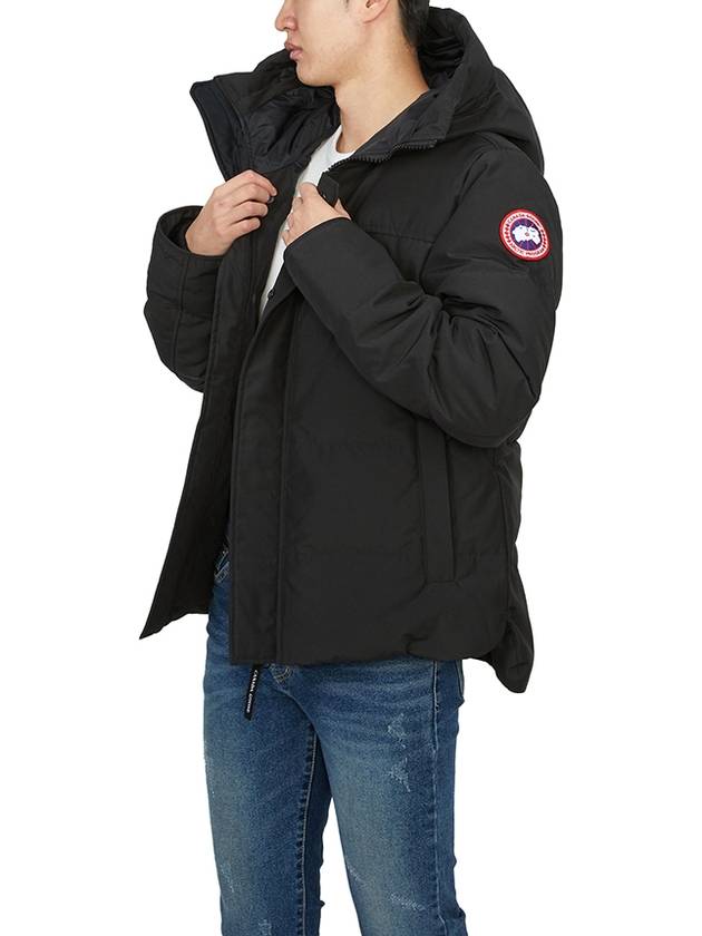 Macmillan Iconic Label Parka Black - CANADA GOOSE - BALAAN 6