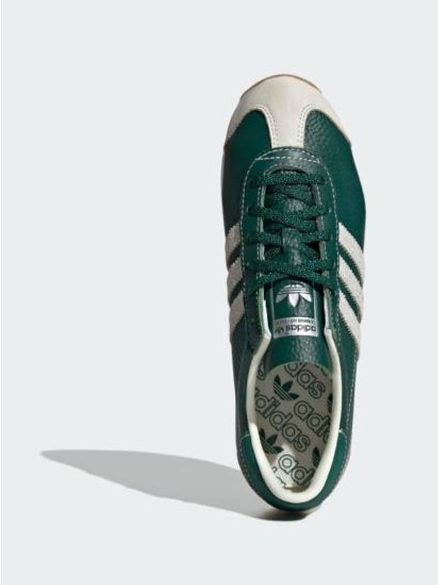 Country OG Leather Low Top Sneakers Collegiate Green - ADIDAS - BALAAN 3