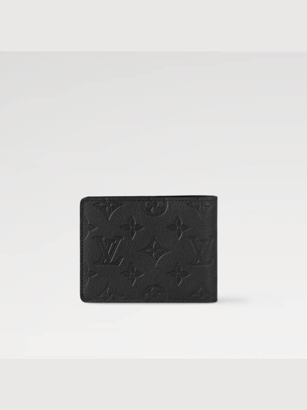 Multiple Monogram Shadow Half Wallet Black - LOUIS VUITTON - BALAAN 10