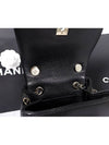 Grained Shiny Calfskin Small Backpack Black - CHANEL - BALAAN 9