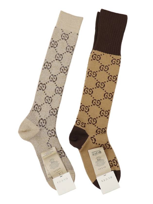 CG pattern ankle socks - GUCCI - BALAAN 1