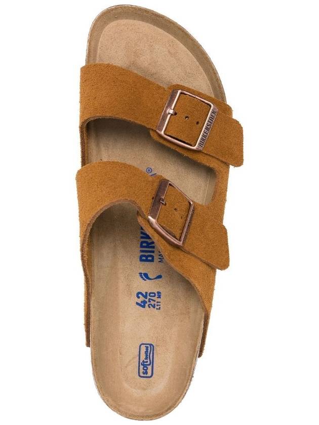 Arizona SFB Suede Slippers Mink - BIRKENSTOCK - BALAAN 5