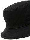 Heart Logo Cotton Bucket Hat Black - AMI - BALAAN 3