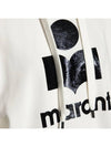 Marly Logo Hoodie White - ISABEL MARANT - BALAAN 5