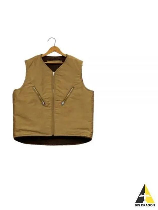 24 DECK VEST REVERSIBLE 80470070001 KHAKI - NIGEL CABOURN - BALAAN 1