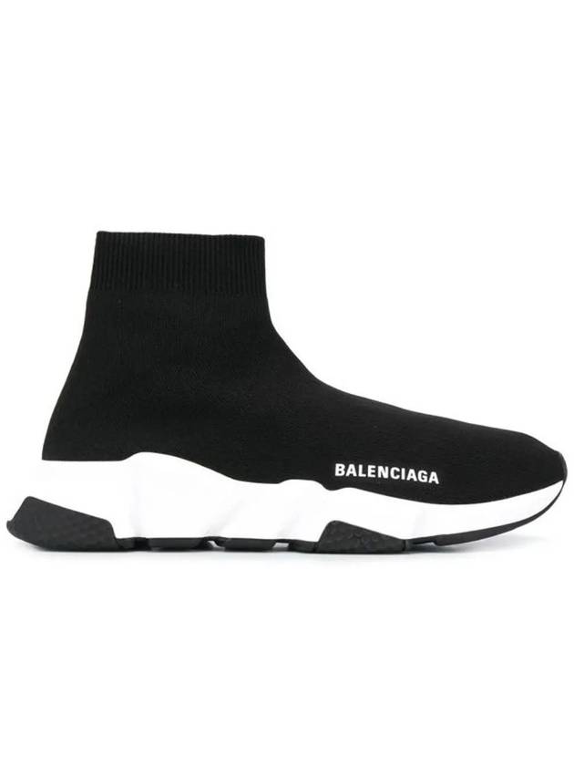 Speed Trainer High Top Sneakers Black - BALENCIAGA - BALAAN 5