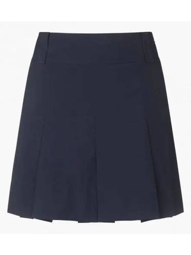 GOLF Women s Midi Length Pleated Skirt - DESCENTE - BALAAN 1