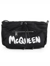 Graffiti Logo Bundle Shoulder Bag Black - ALEXANDER MCQUEEN - BALAAN 2