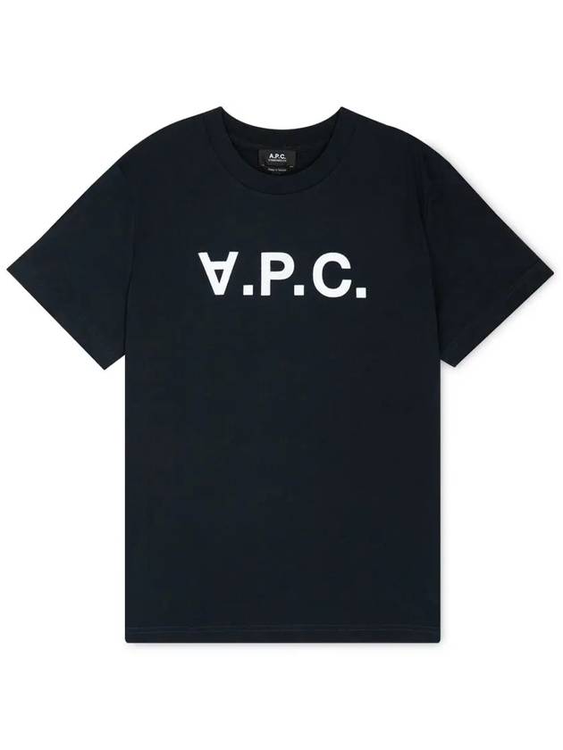 Standard Grand VPC Short Sleeve T-Shirt Navy - A.P.C. - BALAAN 2