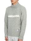 Men's Koromico Logo Knit Turtleneck Gray - MARK & LONA - BALAAN 3