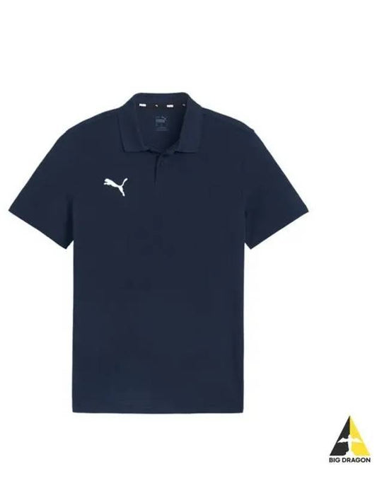 Team goal casual polo short sleeve 65860506 Navy R - PUMA - BALAAN 2