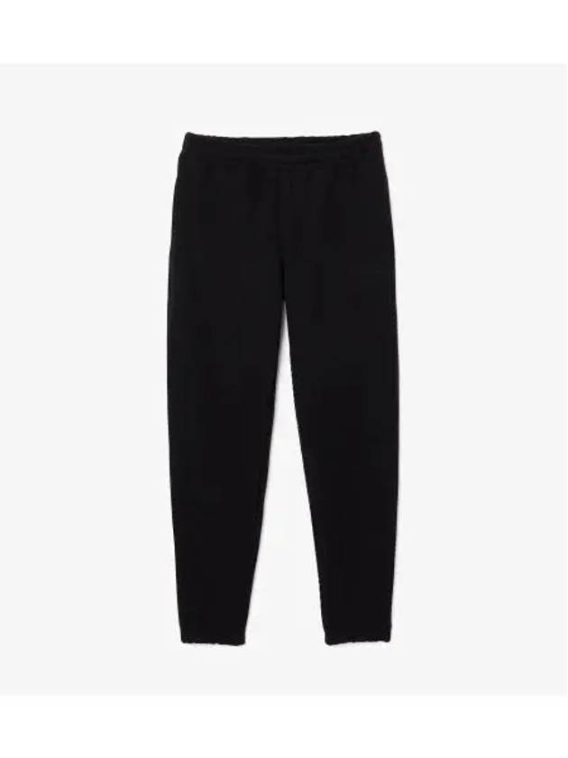 Women s Round Logo Sweatpants Black - LACOSTE - BALAAN 1