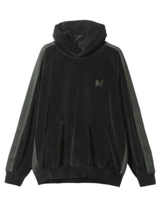 Hooded Sweatshirt PU279 Black - NEEDLES - BALAAN 1