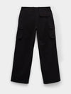 Mount Cotton Canvas Cargo Straight Pants Black - OUR LEGACY - BALAAN 3