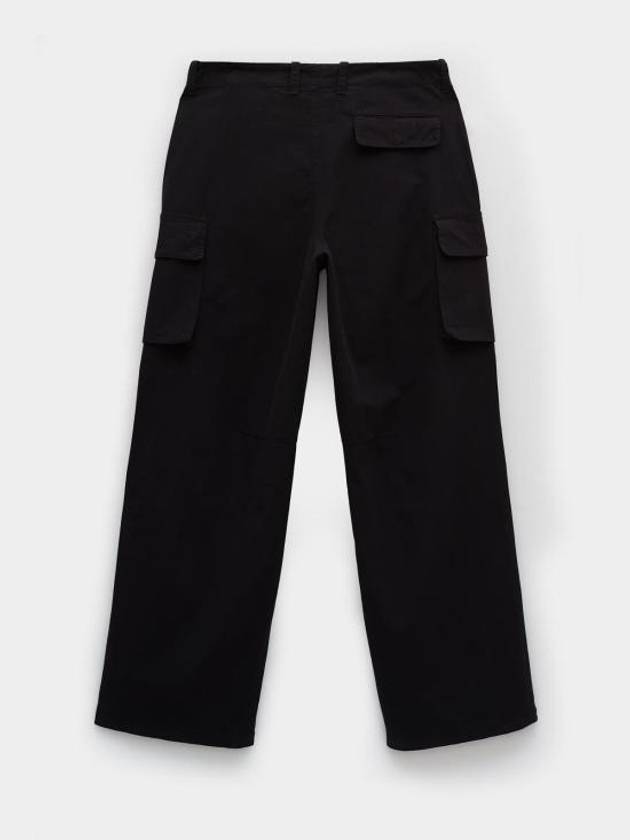 Mount Cotton Canvas Cargo Straight Pants Black - OUR LEGACY - BALAAN 3