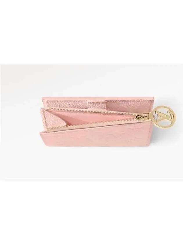 Lisa Monogram Leather Half Wallet Pink - LOUIS VUITTON - BALAAN 4