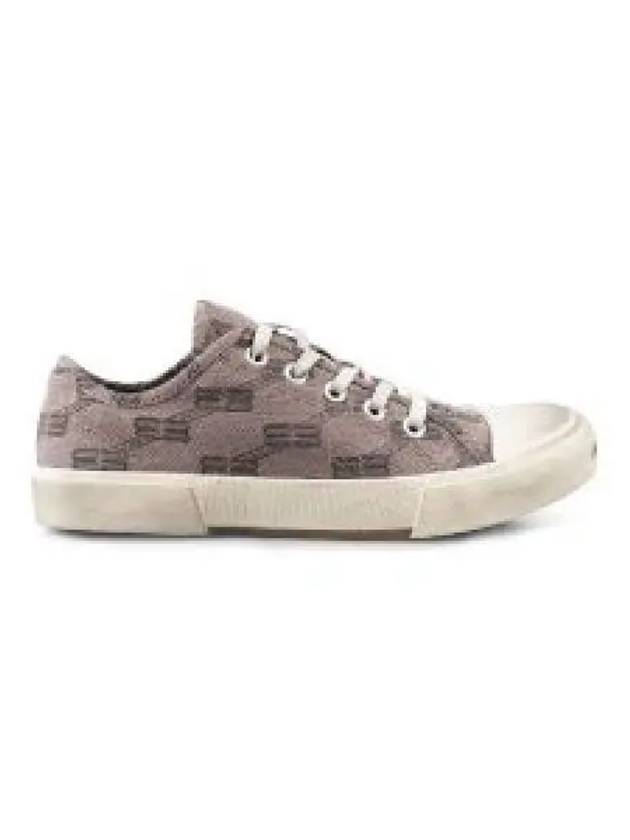 BB Monogram Low-Top Sneakers Grey - BALENCIAGA - BALAAN 2