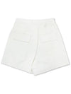 Fleece Twill Pocket Shorts Peach brushed pocket shortsIVORY - MONBIRDIE GOLF - BALAAN 3