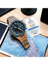 Edifice Eyal Oak Solar Charging Blue Plate Blue Men's Metal Watch - CASIO - BALAAN 4