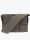 Cassette Padded Tech Small Cross Bag Dark Grey - BOTTEGA VENETA - BALAAN 3