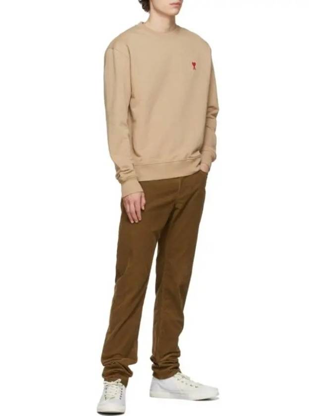 Alessandro Mattiussi de Coeur sweatshirt beige - AMI - BALAAN 5