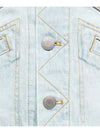 Trucker Denim Jacket Blue - AMI - BALAAN 4