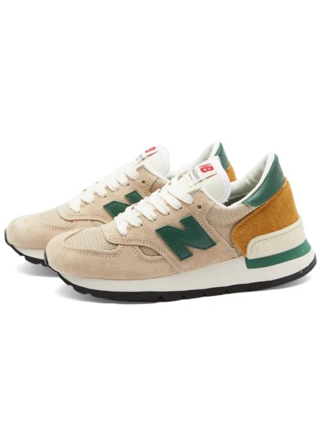 Made in USA 990 Low Top Sneakers Tan - NEW BALANCE - BALAAN 2