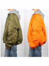 Reversible Hooded Bomber Jacket Green - VETEMENTS - BALAAN 4