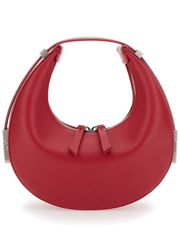 'Mini Toni' Red Shoulder Bag With Engraved Logo In Leather Woman - OSOI - BALAAN 1