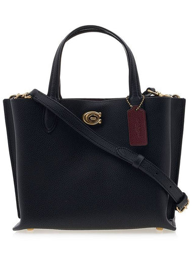 Women s Willow Tote Bag C8869 BLACK - COACH - BALAAN 1