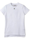 Embroided ORB Peru Short Sleeve T-Shirt White - VIVIENNE WESTWOOD - BALAAN 5