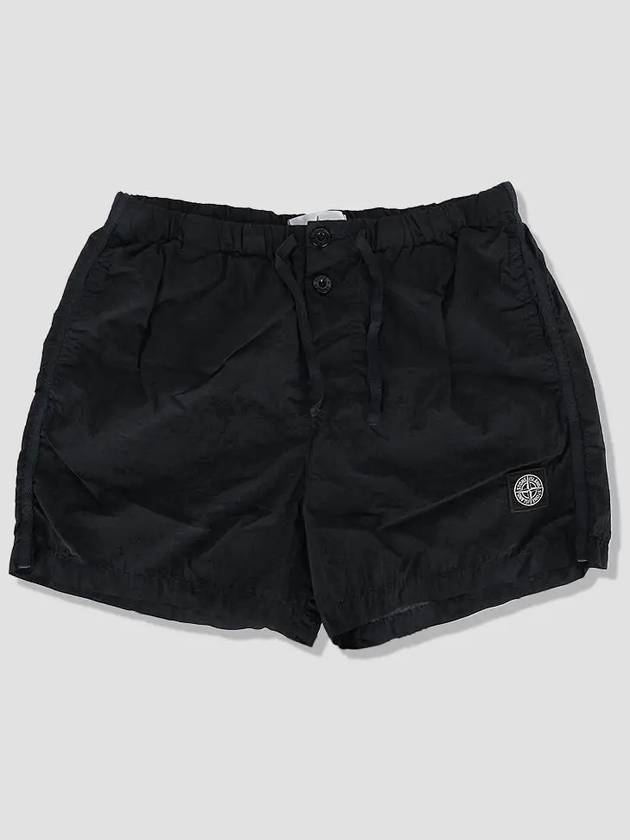 Wappen Patch Nylon Metal Swim Shorts Navy - STONE ISLAND - BALAAN 3