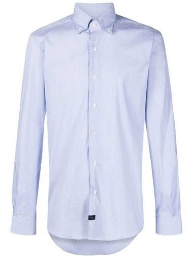 Fay Button Down Stretch Shirt Clothing - FAY - BALAAN 1