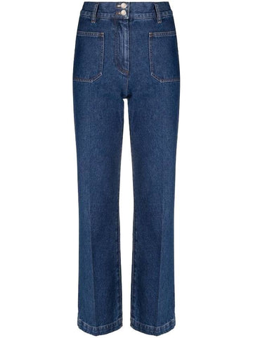 Davy Straight Jean Blue - A.P.C. - BALAAN.