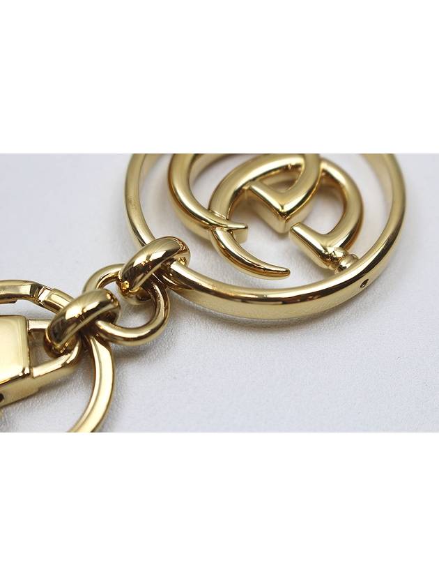 Double G keychain gold keyring 752067 - GUCCI - BALAAN 5