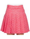 Golf Adina Print Skirt Pink - J.LINDEBERG - BALAAN 8