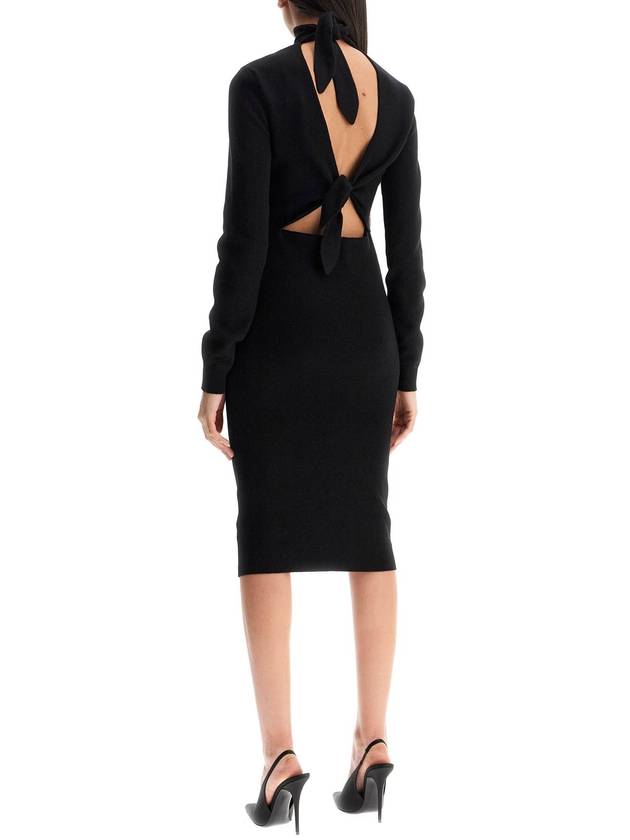 midi wool and cashmere dress - GIVENCHY - BALAAN 3