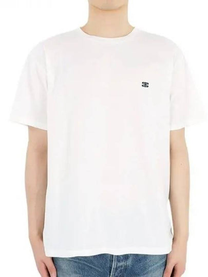 Triomphe Loose Logo Short Sleeve T-Shirt White - CELINE - BALAAN 2