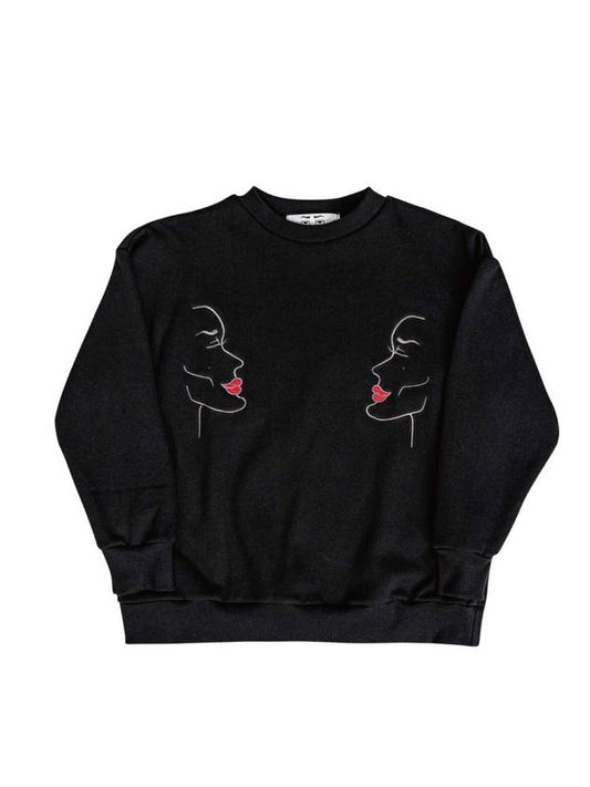 Facing Sweatshirt SW05 BLACK - PLA.Y_P - BALAAN 1