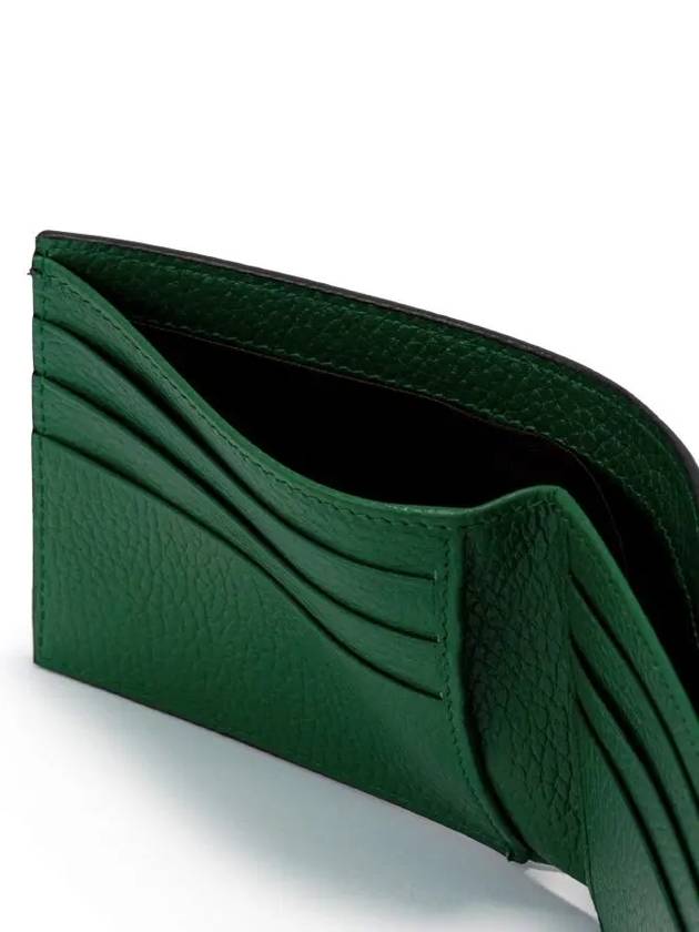 GG Interlocking Two Tone Half Wallet Black - GUCCI - BALAAN 4