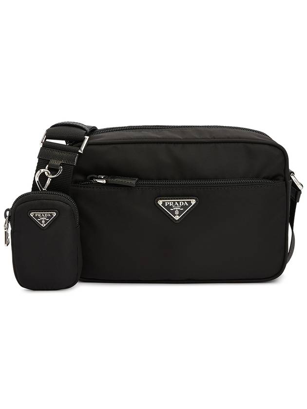 Re-Nylon Rectangle Shoulder Bag Black - PRADA - BALAAN 2