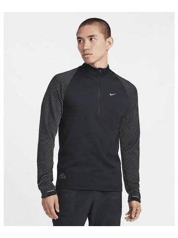 Element Running Division Men s Dry Fit Half Zip Top Black FZ1128 010 720105 - NIKE - BALAAN 1