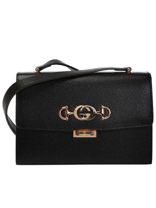 Zumi small shoulder bag black 576388 - GUCCI - BALAAN 1