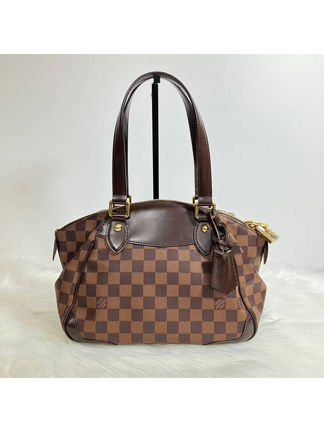 Louis Vuitton N41117 Damier Eben Canvas Verona PM Tote Bag - LOUIS VUITTON - BALAAN 1