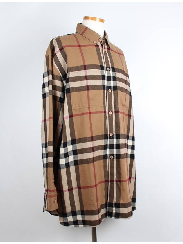 House Check Flannel Shirt XL - BURBERRY - BALAAN 6