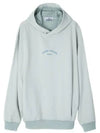 Marina Cotton Hoodie Sky Blue - STONE ISLAND - BALAAN 2