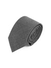 Super 120S Twill Tie Grey - THOM BROWNE - BALAAN 2