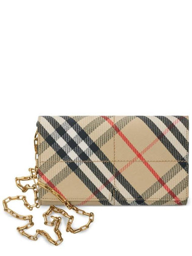 Snip Chain Strap Cross Bag Sand - BURBERRY - BALAAN 1